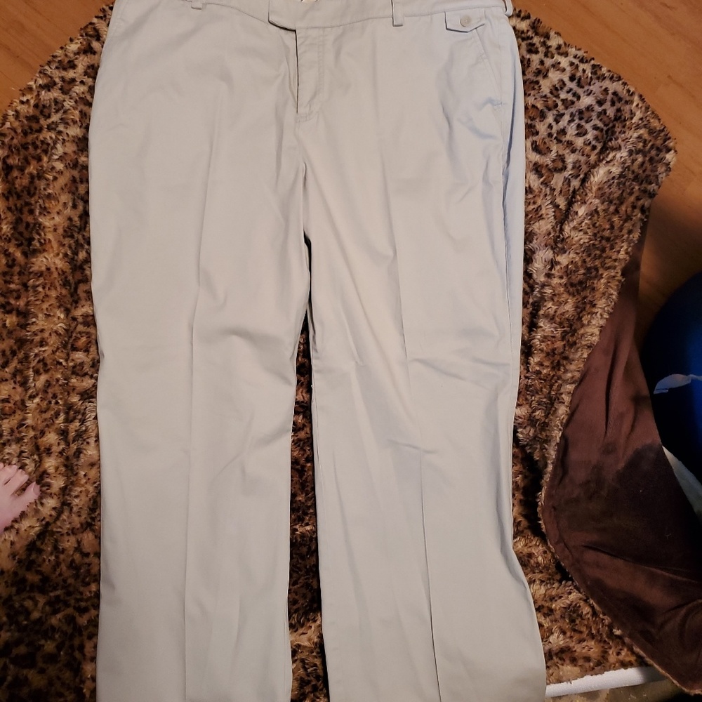 Womens plus dockers khaki pants